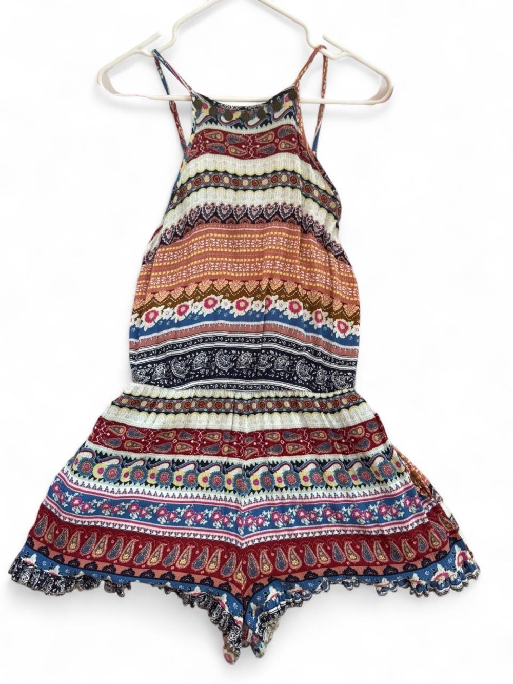 American Eagle Multicolor Printed Romper NEW NO TAGS